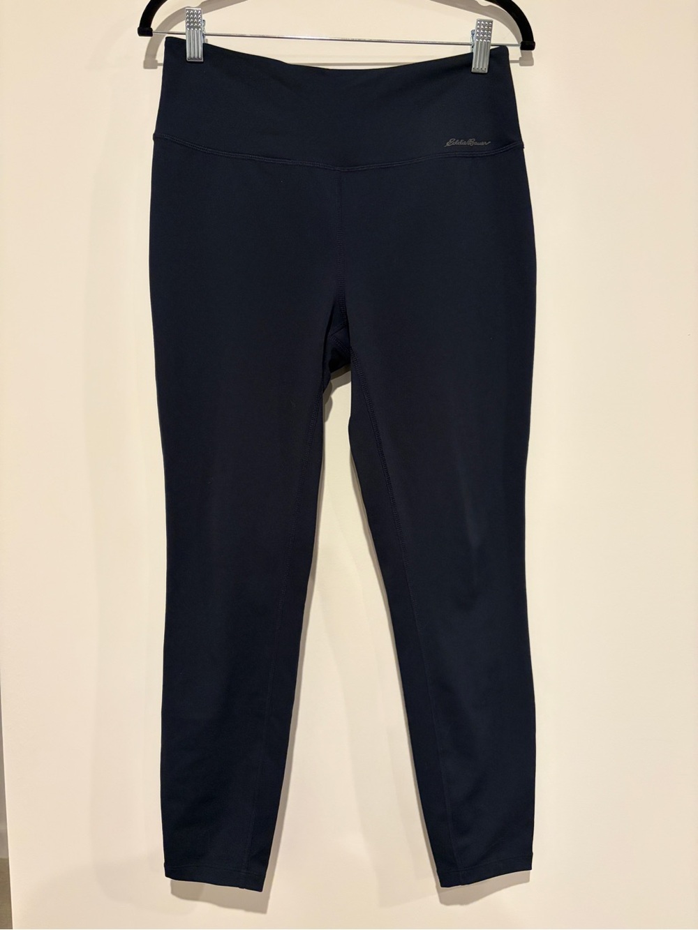 Eddie Bauer M Navy Blue Trail Tight Leggings Women's High Rise Activewear Tights